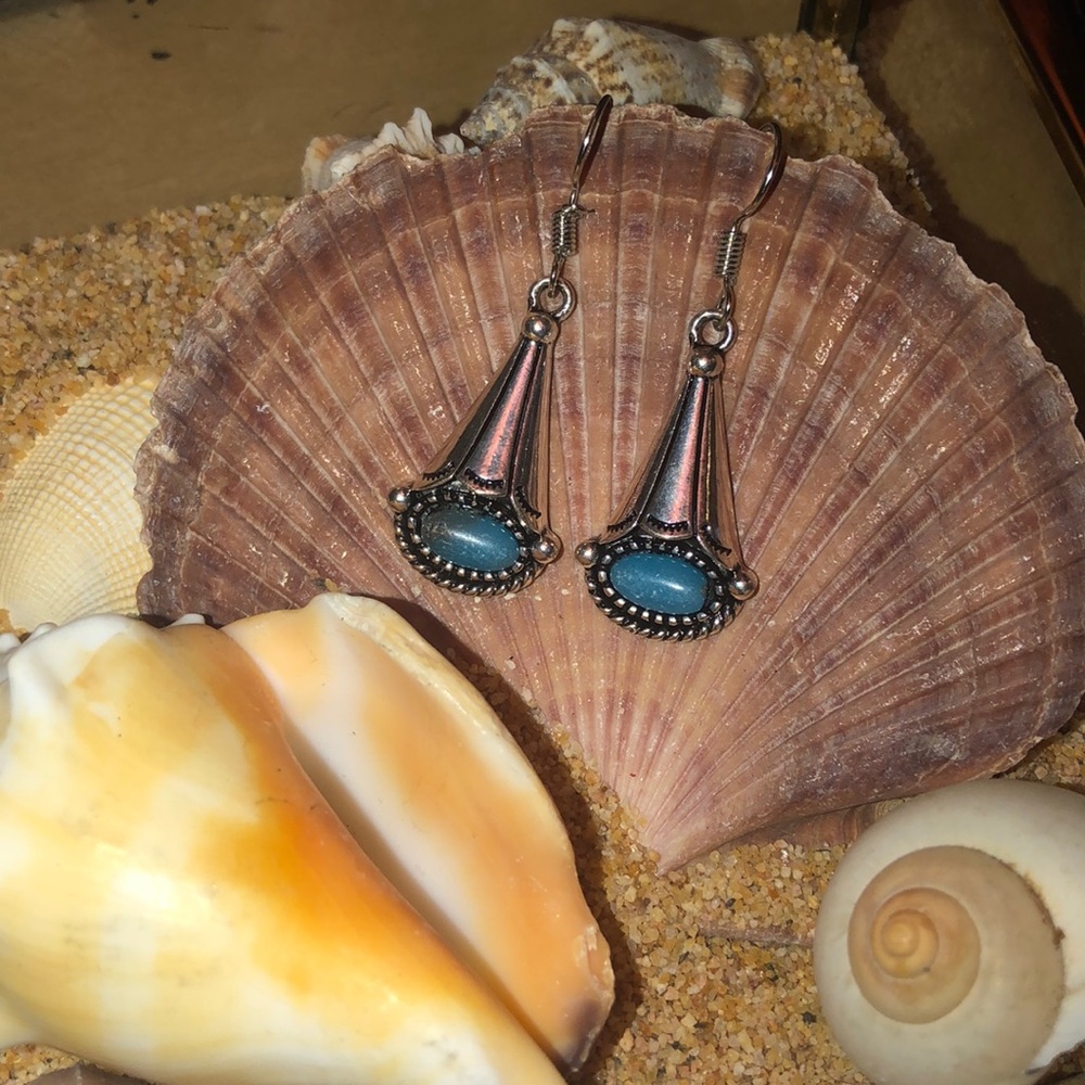 Boho Tibetan 925 Silver Turquoise